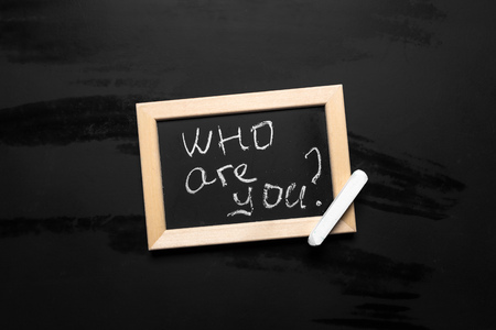 Who Are You?の写真素材