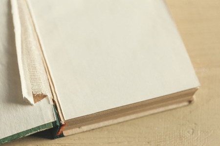 Composition with books on the tableの写真素材