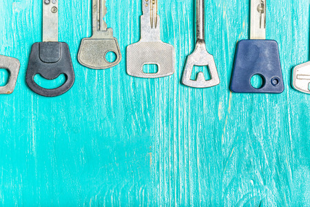 Old keysの写真素材