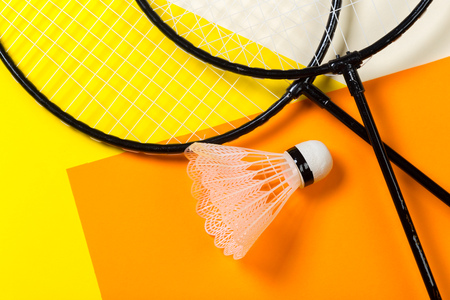 badminton shuttlecockの写真素材
