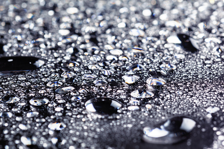 Pattern of water dropsの写真素材