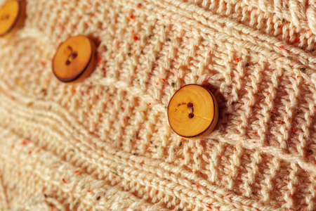 close up of knit wear
