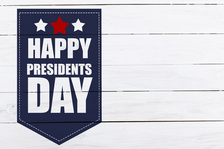 happy presidents dayの写真素材