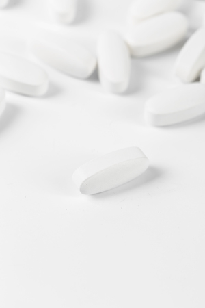 pills isolated on white