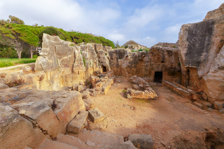 Ancient ruins. Cyprusの写真素材