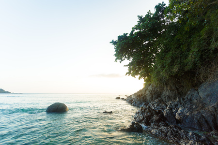 Sea. Tropical Paradise.の写真素材