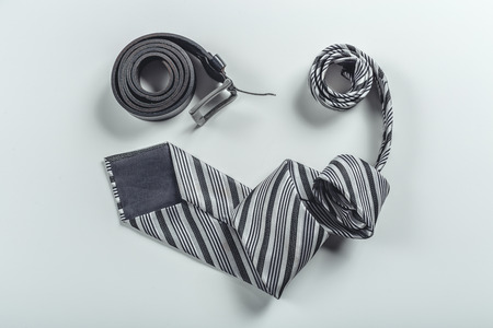 Men accessories. Top view.の写真素材