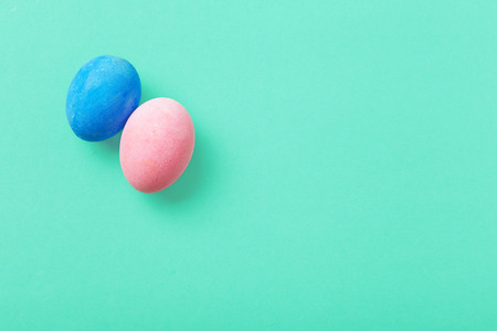 easter colorful eggsの写真素材