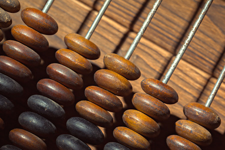 abacus close upの写真素材