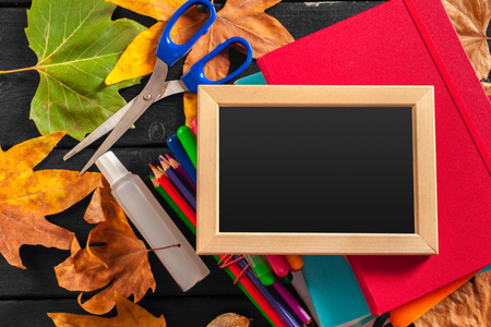 Back to school chalkboard