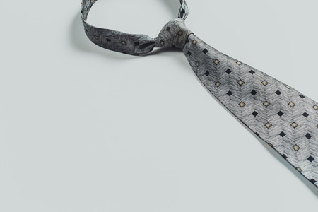 tie over white background