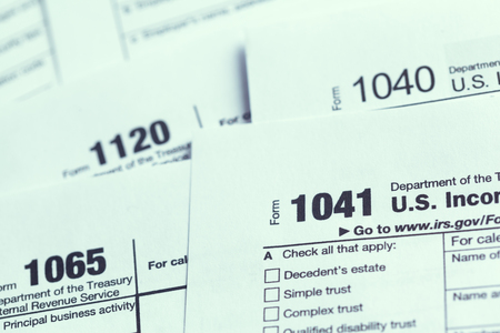 Tax Time. Concept Image.