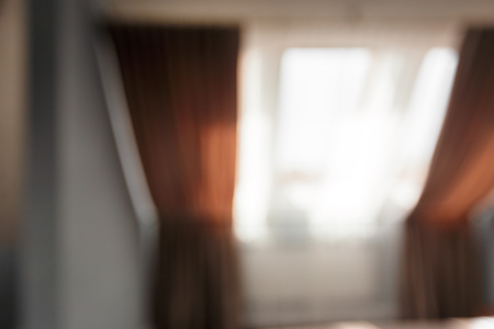 blur image of modern room at homeの写真素材