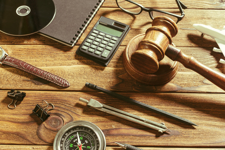 Law and justice theme.の写真素材