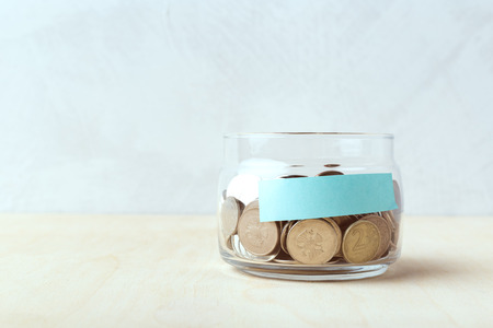Coins in Glass Bottles, Savings Money Ideas