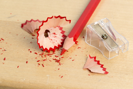 pencil sharpener and pencilの写真素材