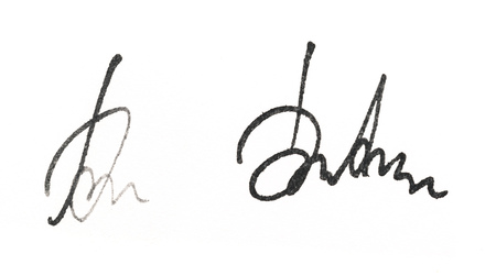 abstract lines on white paper
