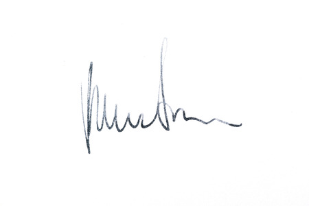 abstract lines on white paperの写真素材