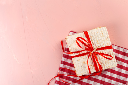 Jewish traditional Passover matzo bread