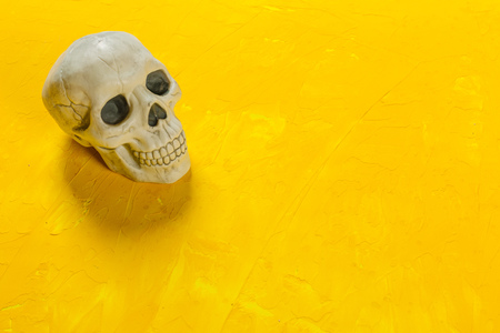 Halloween decorations on the table