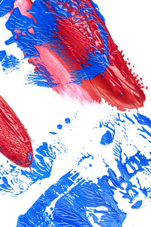 paint brush textureの写真素材