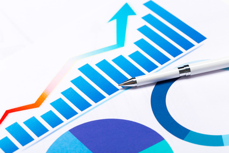 Graphical chart analysisの写真素材