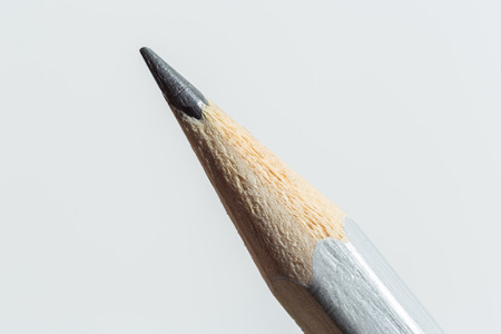 pencil isolated on whiteの写真素材