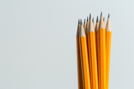 Pile of pencilsの写真素材