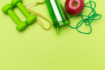 Sports Fitness concepts with Gym equipmentの写真素材