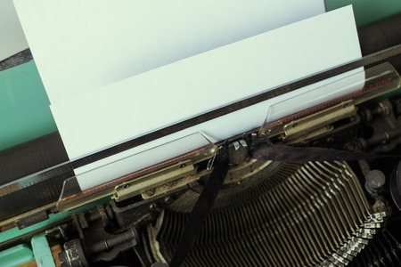 Antique Typewriter. Vintage Typewriter Machine