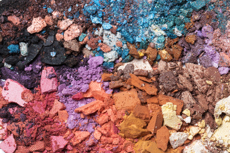 eyeshadow isolated on white background.の写真素材