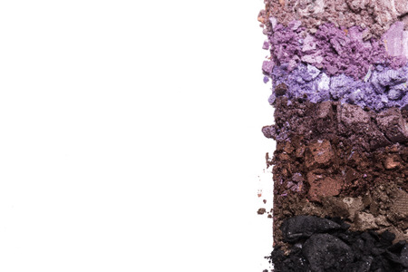eyeshadow isolated on white background.の写真素材