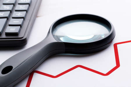 Graphical chart analysisの写真素材