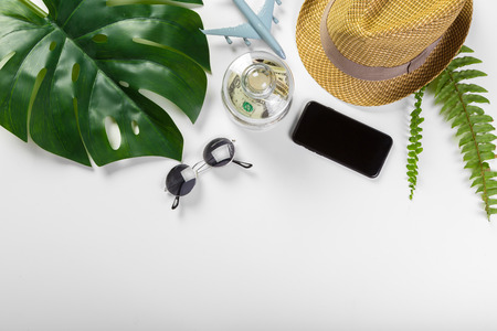 travel concept with planeの写真素材