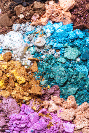 eyeshadow isolated on white background.の写真素材