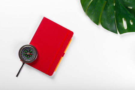 Direction concept with compassの写真素材