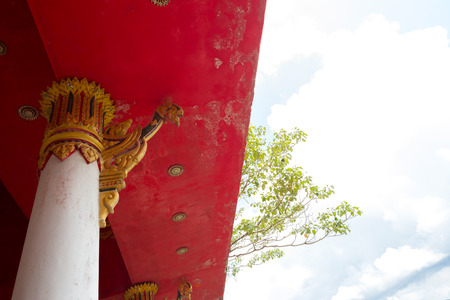 Temple in Pai, Thailand