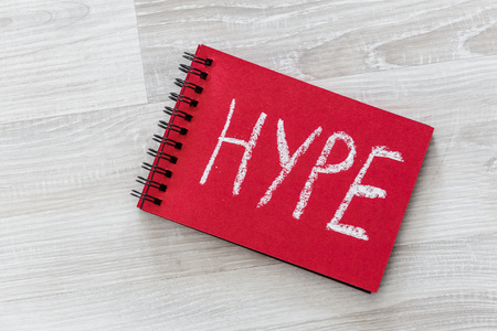 Hype time conceptの写真素材