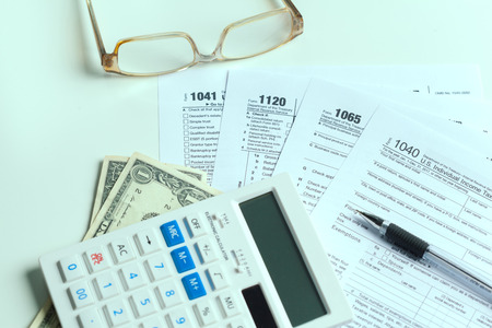 Tax Time. Concept Image.