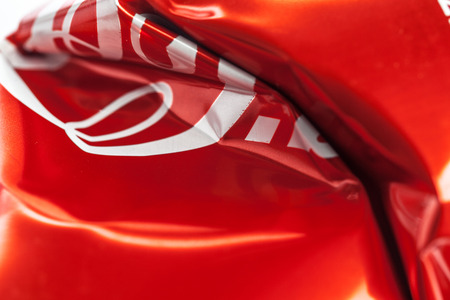 Compressed aluminium canの写真素材