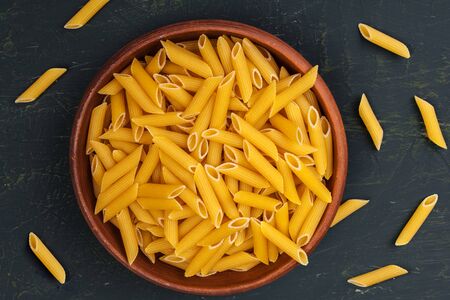 Various pasta Cooking concept. creative photo.の写真素材