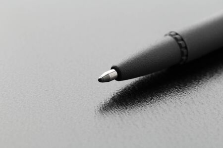 Pen close up shot. creative photo.の写真素材