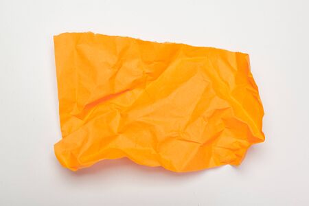 colorful crumpled paper. creative photo.の写真素材