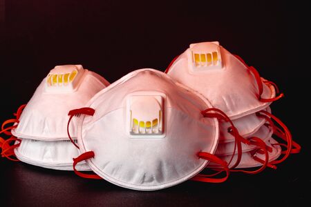 Protective medical face mask against pollution and infections