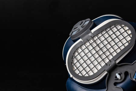 Respirator half mask for multi-purpose use close up, copy spaceの写真素材