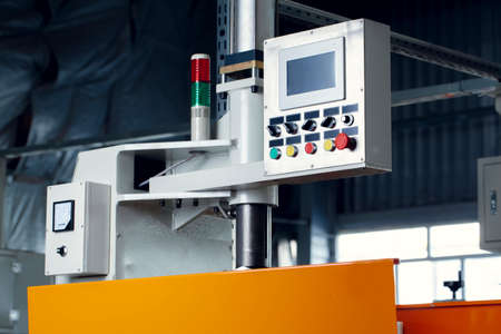 Control panel system in a cable factory