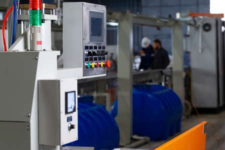 Control panel system in a cable factory