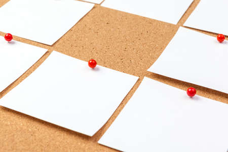 white memo stick on board