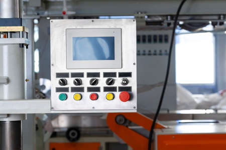 Control panel system in a cable factory