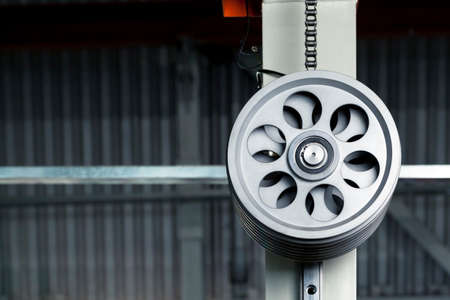 Metal production equipment at the cable plantの写真素材